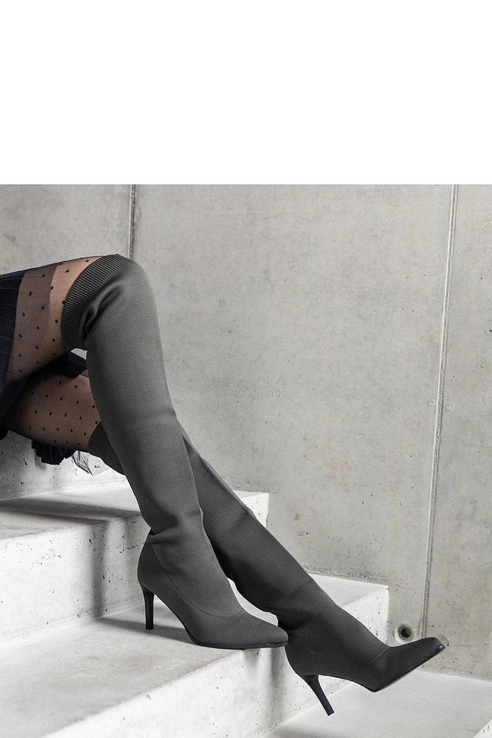 stiletto heeled boots model 205779